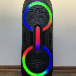 PARLANTE PORTATIL BLUETOOTH 8'' X 2